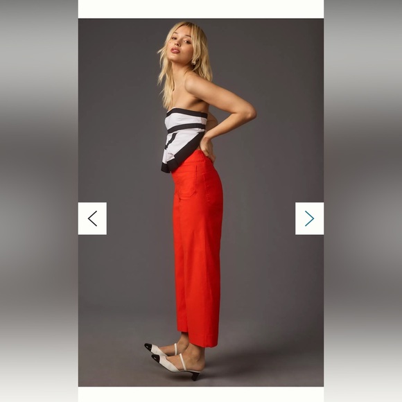 COPY - Anthropologie Maeve Colette Wide Leg Pants - Picture 4 of 11